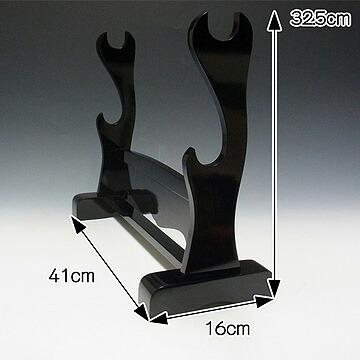 楽天市場】模造刀 黒石目3点セット(大刀・小刀・刀掛け) 刀剣 模造刀