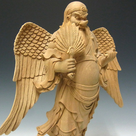 楽天市場】木彫り 仏像 大天狗 高さ34cm 楠製 [Ryusho] : 龍祥本舗