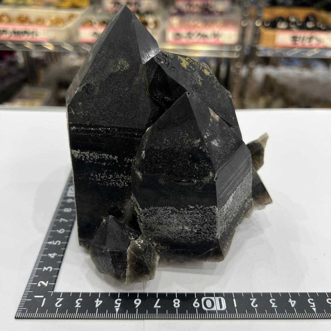 楽天市場】No.【E22646】天然モリオン 黒水晶 モリオン 原石 天然石