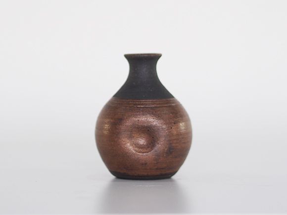 楽天市場】一輪挿し 銀嶺エクボミニ花入【花瓶 フラワーベース 器 壺