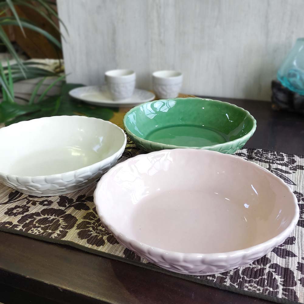 楽天市場】【ポイントUP アジアン バリ】 ジェンガラケラミック サラダ