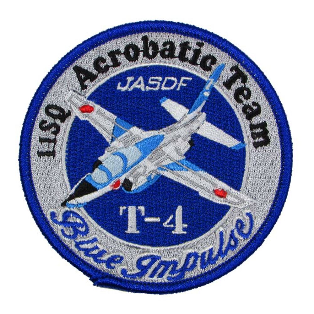 楽天市場】自衛隊ワッペン ブルーインパルス T-4 パッチ ベルクロ無し