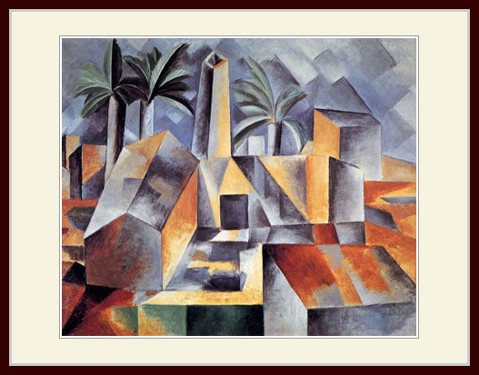 楽天市場】ピカソ・「オルタ・デ・エブロの工場」 : グーピルギャラリー