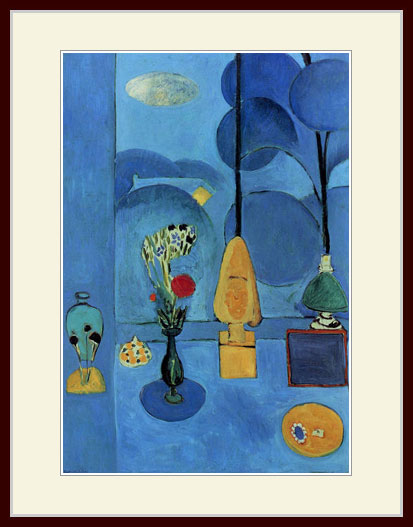 楽天市場】マティス・「青い窓」 : グーピルギャラリー