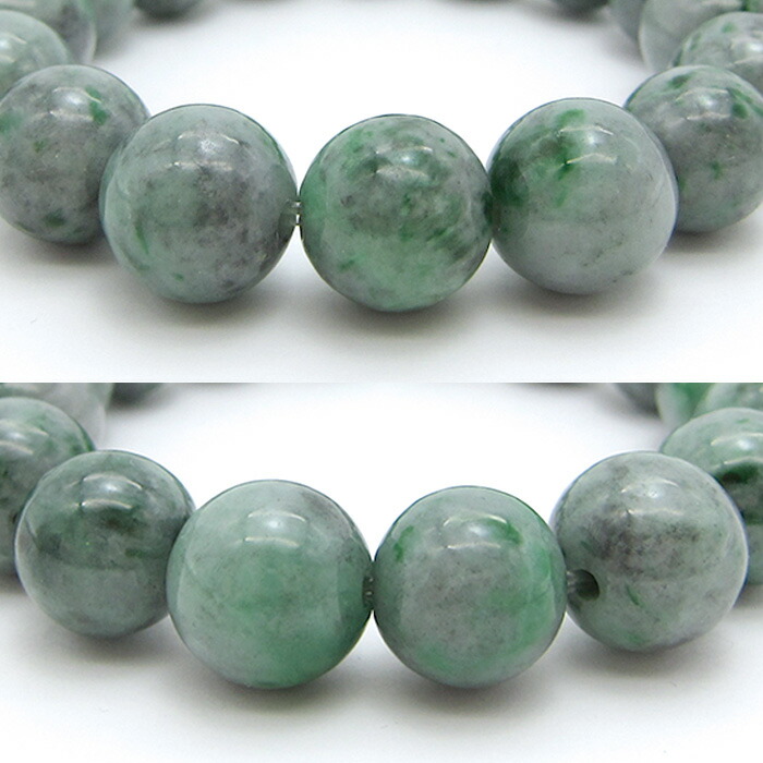 楽天市場】【5月誕生石】ミャンマーダークグリーン翡翠ブレスレット