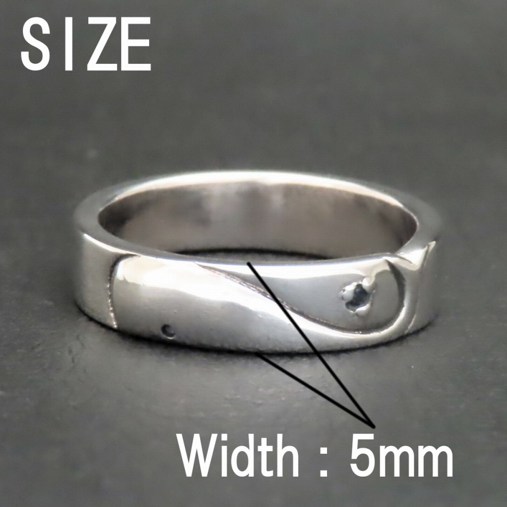 楽天市場】マッコウクジラリング シルバー925 【刻印無料】 マッコウ