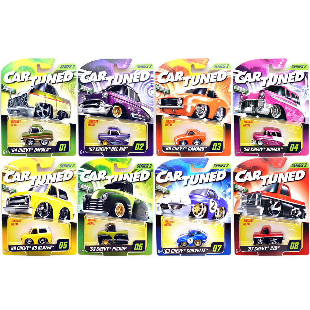 楽天市場】CAR TUNED 1:64 SERIES 2 カー・チューンド 1:64 シリーズ2