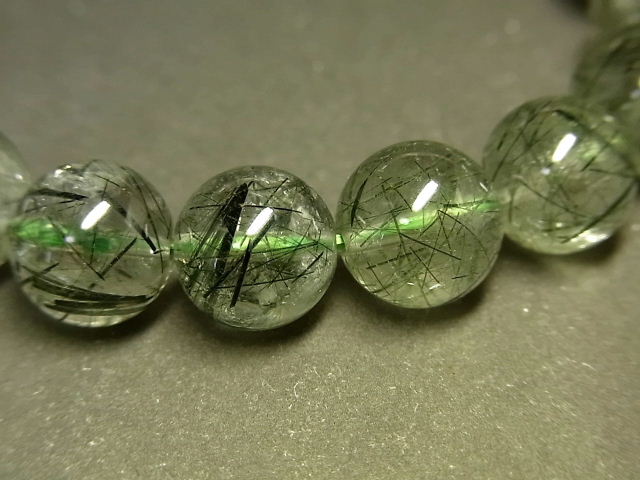 楽天市場】パワーストーン 天然石 グリーンルチル ルチルクォーツ 緑針