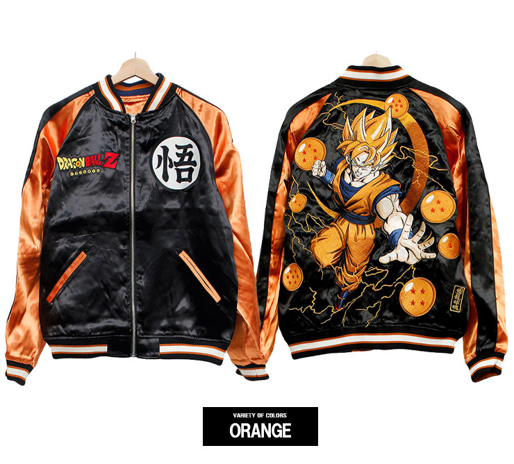 楽天市場】【送料無料】絡繰魂 ドラゴンボールZ スカジャン メンズ