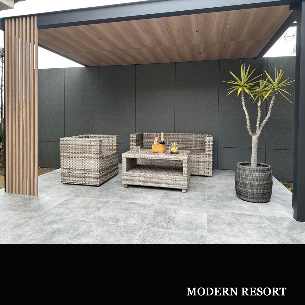 楽天市場】リゾートガーデンソファ3点セット ソファ ベンチ ガーデン