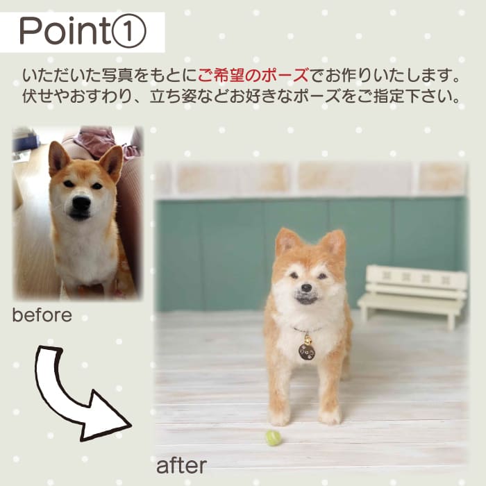 楽天市場】【プレゼント付き】羊毛フェルト うちの子フェルト 【お渡し