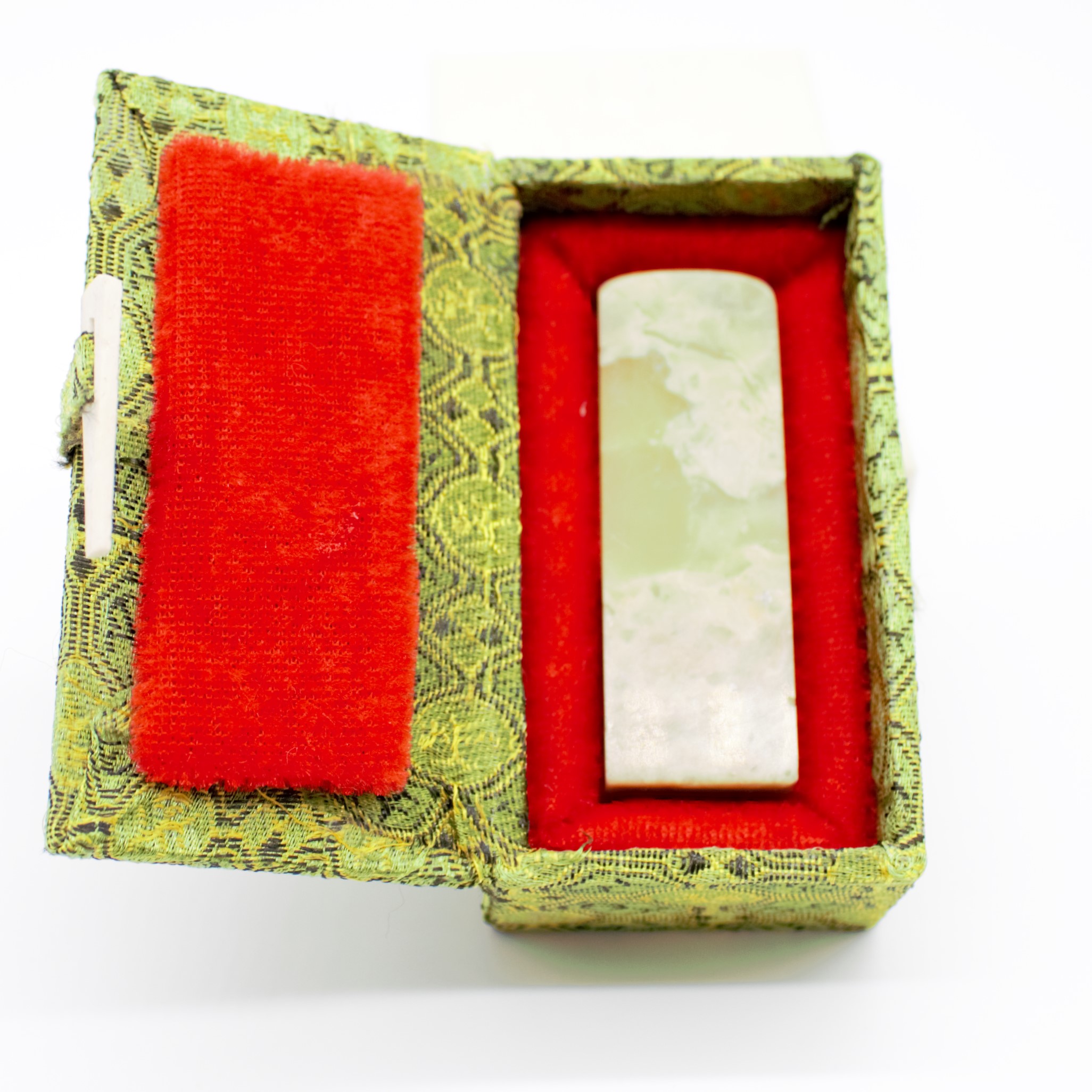 楽天市場】篆刻用印材『封門青田石印材』 錦箱入り 篆刻 石 印材