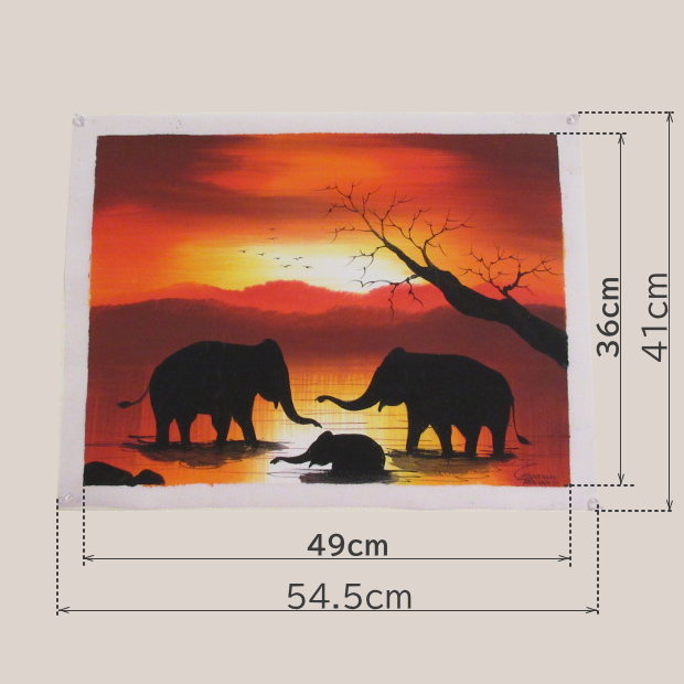 nakoko 絵画 ゾウ nakoko 絵画 ゾウ ゾウ - ティンガティンガ