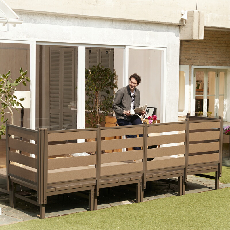 楽天市場】人工木 ウッドデッキ 「ユニットデッキll」 オープンタイプ