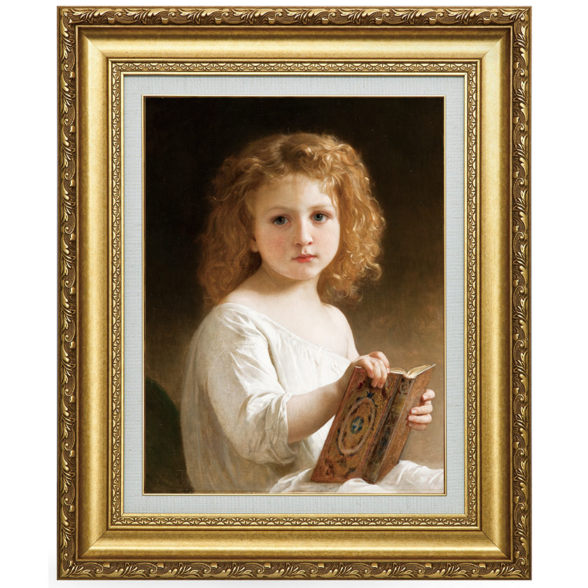 楽天市場】ブグロー （1825年〜1905年） 物語の本 立体複製名画 : 光