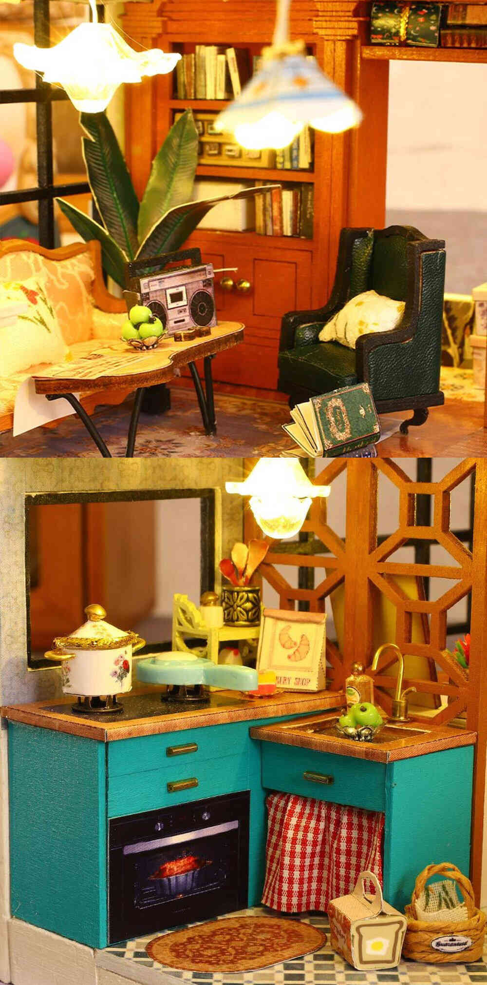 楽天市場】最短当日出荷◇ドールハウス ミニチュア 手作りキットセット