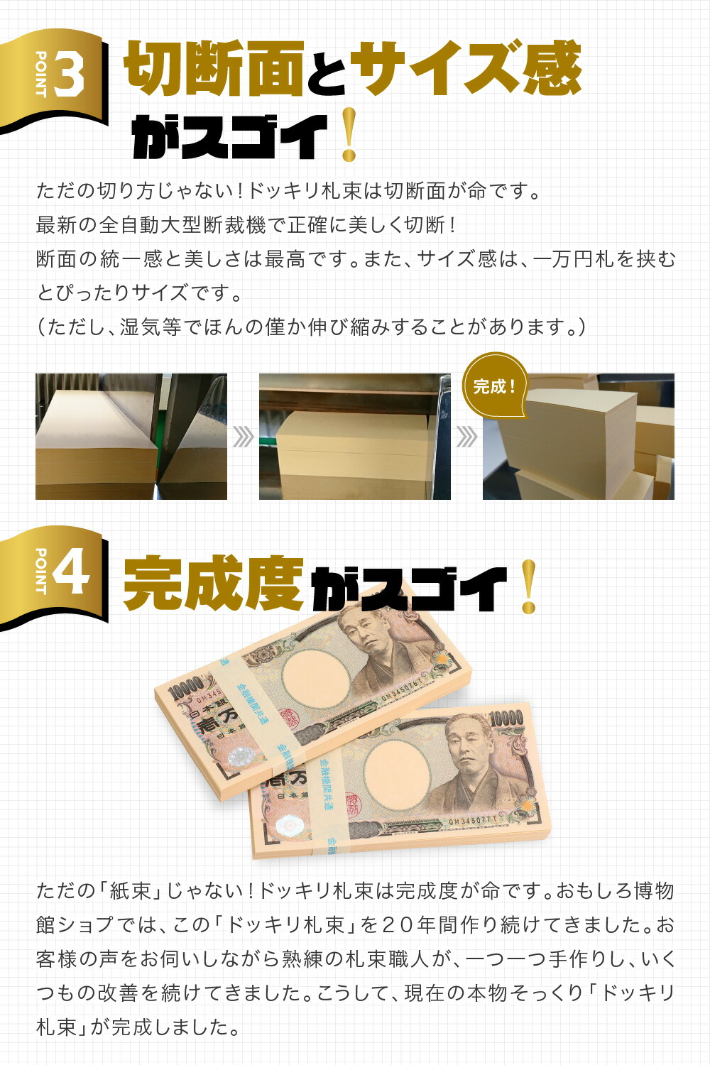 楽天市場】1億円 100万円札束 アルミケース付き 100束 ダミー札束 D