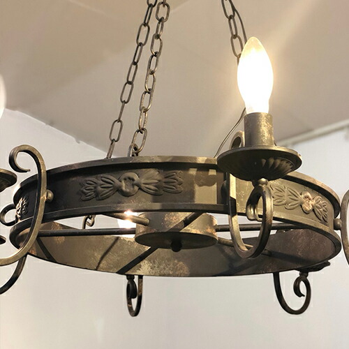 楽天市場】シャンデリア【送料無料】マルシェ Marche 6灯シャンデリア