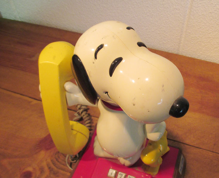 楽天市場】〇【PEANUTS/ピーナッツ】 ヴィンテージ 電話機