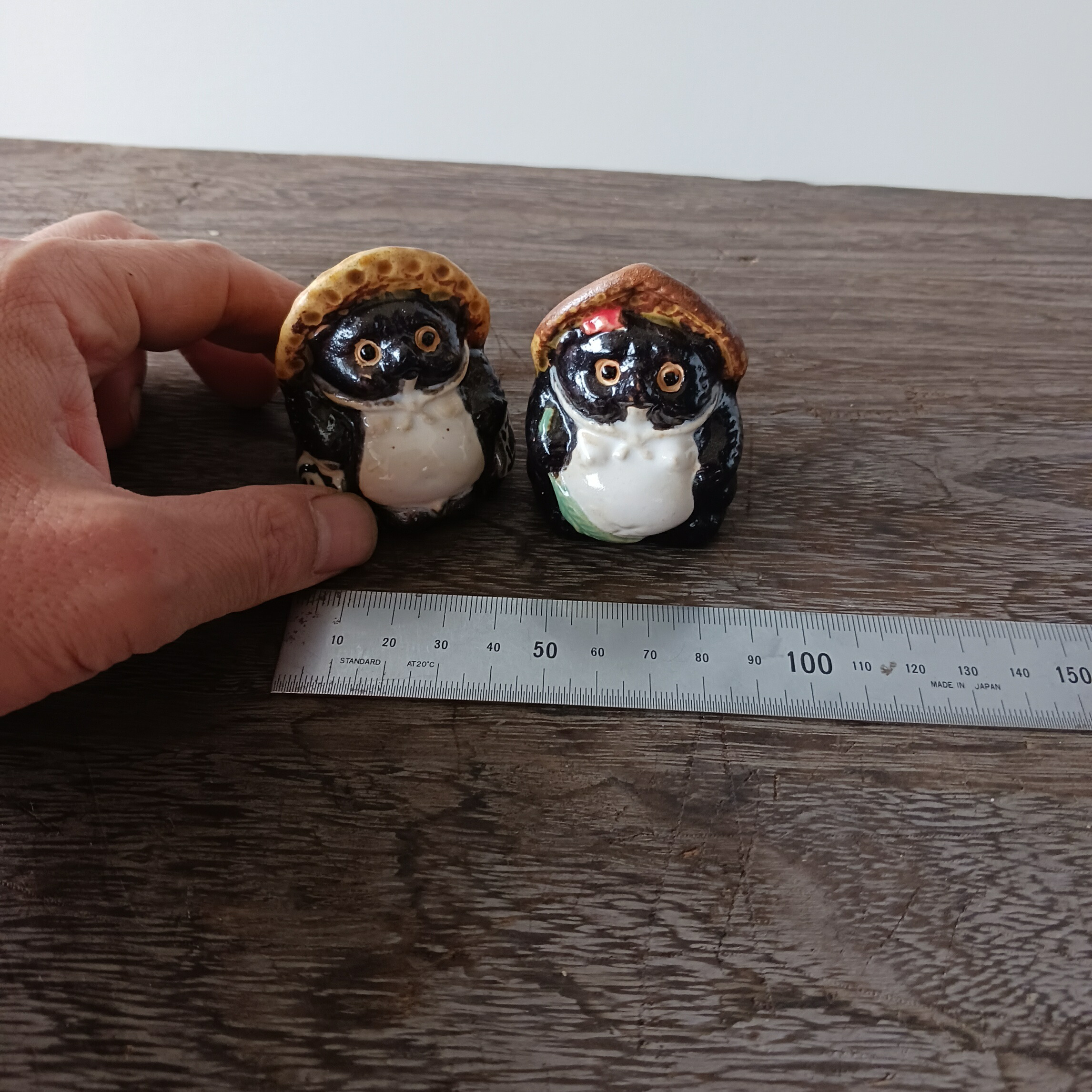 楽天市場】ミニチュア 置物 飾り フィギュア 福狸 カップル 夫婦 ペア