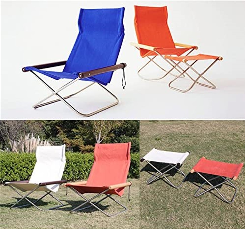 楽天市場】ニーチェアエックス ロッキング オットマンセット レンガ