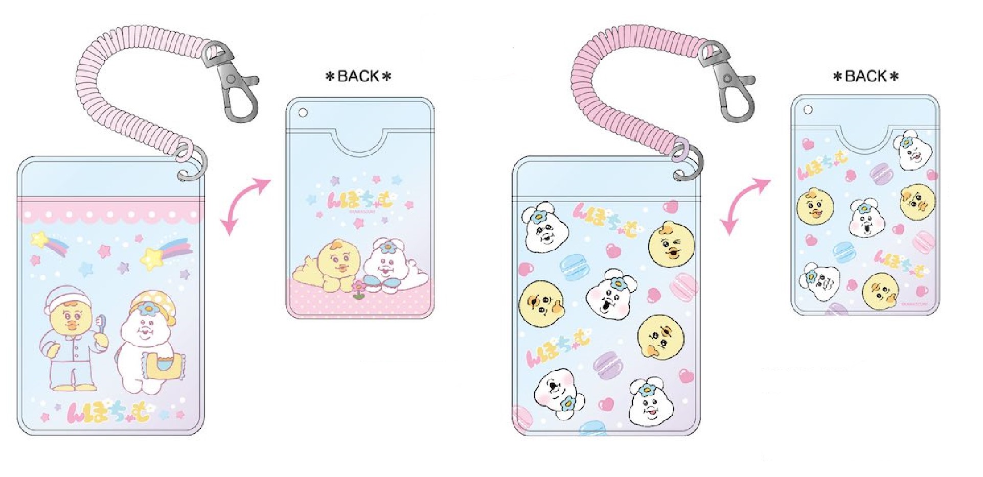 楽天市場】んぽちゃむ オーロラパスケース TCP passcase nic_np08