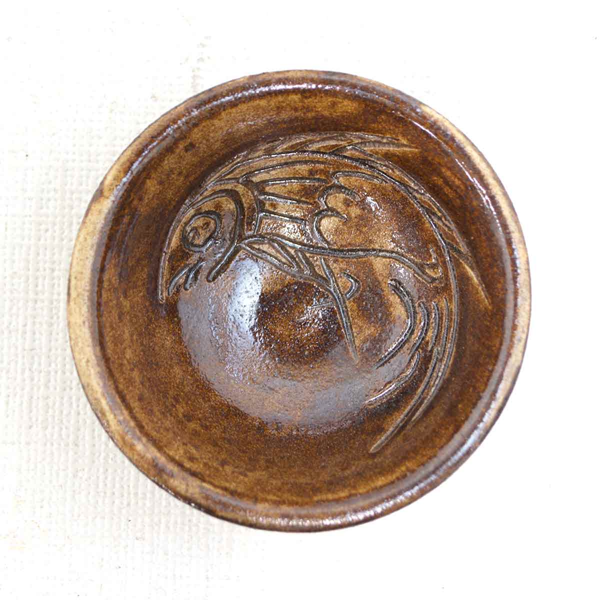 楽天市場】金城吉彦作 読谷壷屋焼 ぐいのみ 全15柄 沖縄 魚紋 海老紋