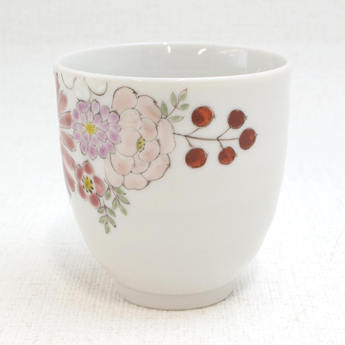 楽天市場】九谷焼湯呑 華 小高裕子（色絵遊）作 九谷焼うつわ 九谷焼絵