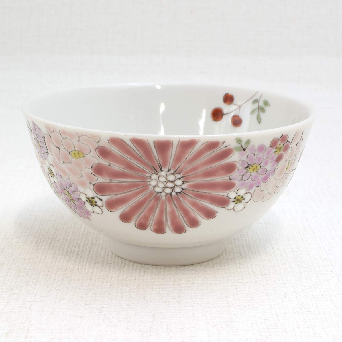 楽天市場】九谷焼飯碗 華 小高裕子（色絵遊）作 九谷焼作家小高裕子