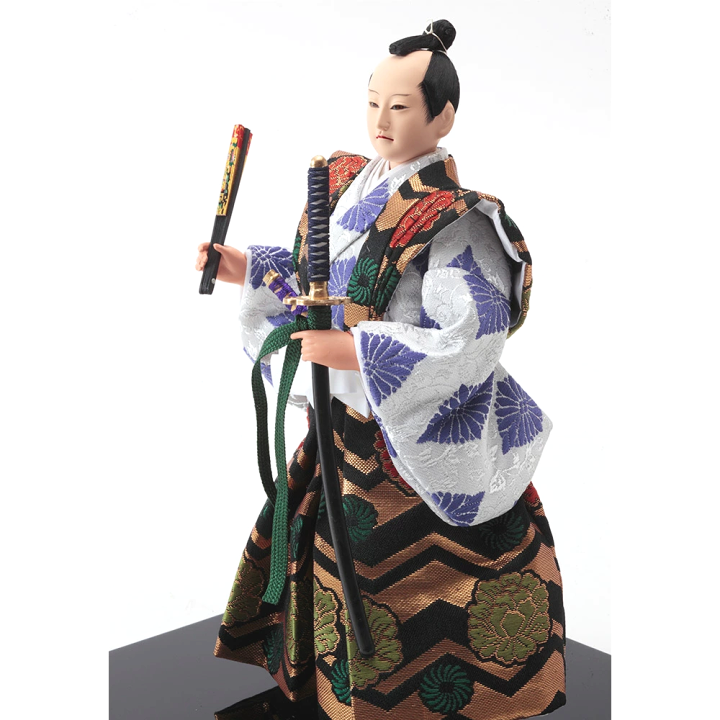楽天市場】久月作 日本人形 男物 SAMURAI JAPAN 「さむらい」 黒金