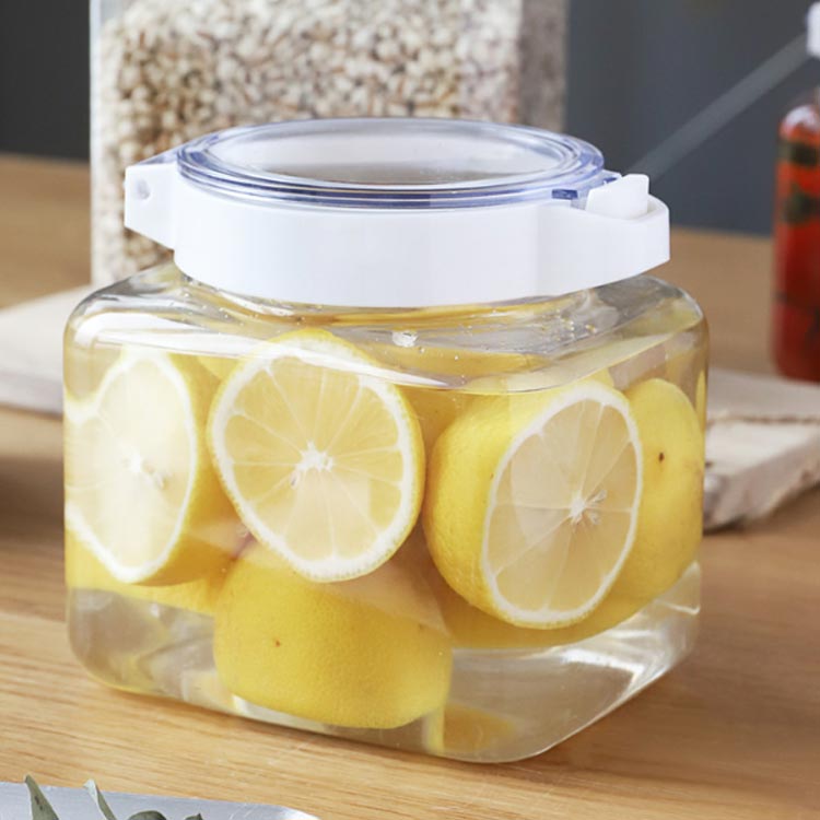 楽天市場】調味料入れ 保存容器 6個セット キャニスター 角型 900ml