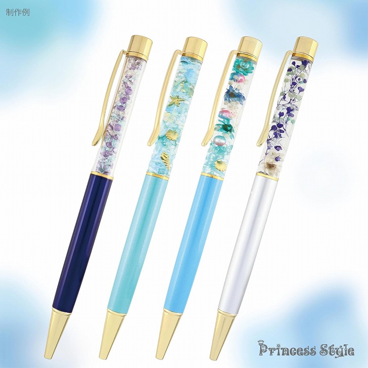 楽天市場】ハーバリウム ボールペン キット ペン4色 花材セット オイル