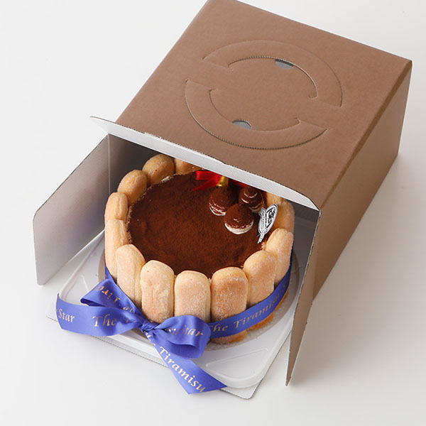 楽天市場】クリスマスケーキ 2025 5号 15cm 5～6人用 ティラミススター
