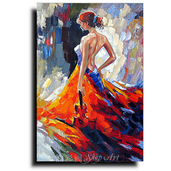 楽天市場】インテリアアート 絵画【壁掛け】送料無料【油絵】【人物画