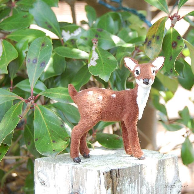 楽天市場】「デコアニマル バンビ(S) ブラウン」 マスコット ディア 鹿