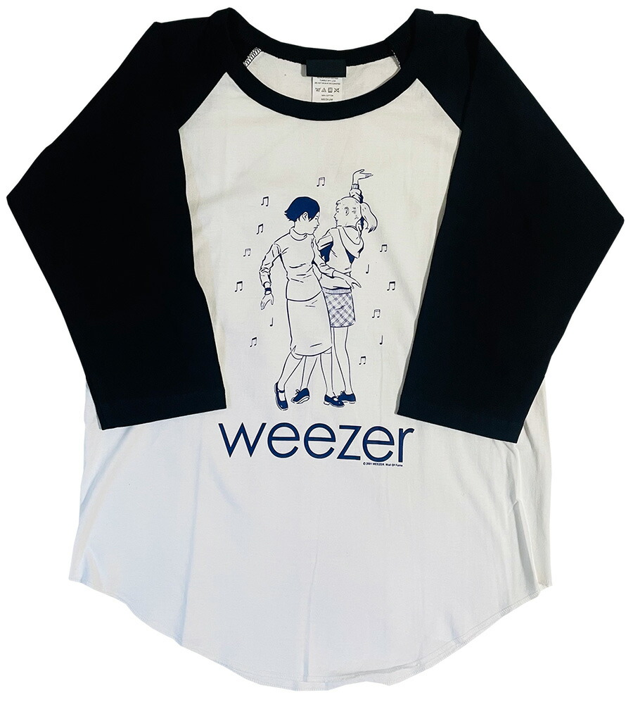 楽天市場】ウィーザー Weezer Tシャツ ラグラン ベースボール 七分袖 7