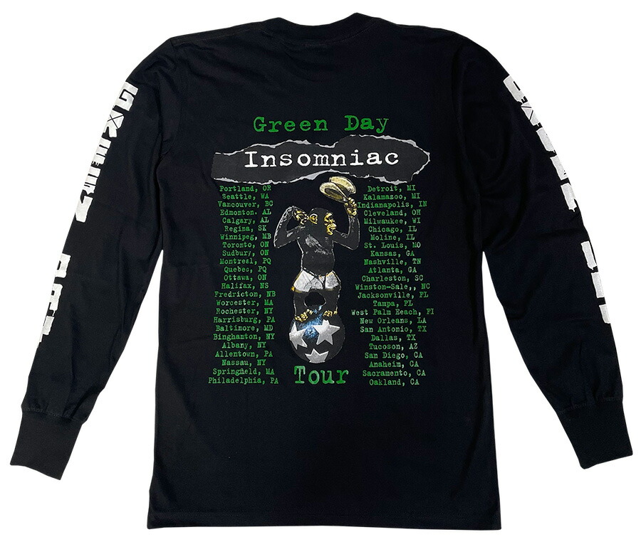 楽天市場】GREEN DAY Tシャツ グリーン・デイ GREENDAY グリーンデイ