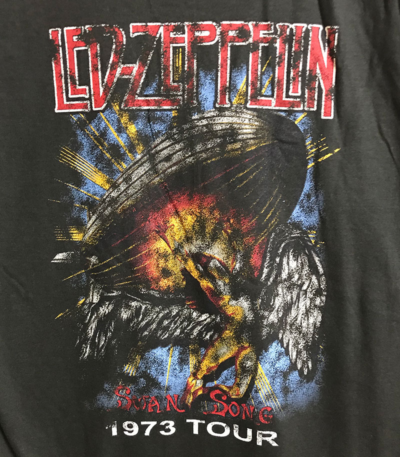 楽天市場】LED ZEPPELIN Tシャツ レッドツェッペリン レッド