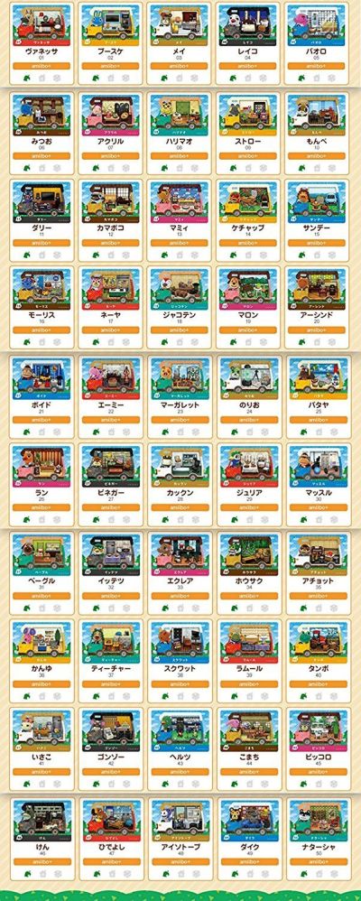 楽天市場】【楽天スーパーSALE限定】どうぶつの森 amiibo カード 第1