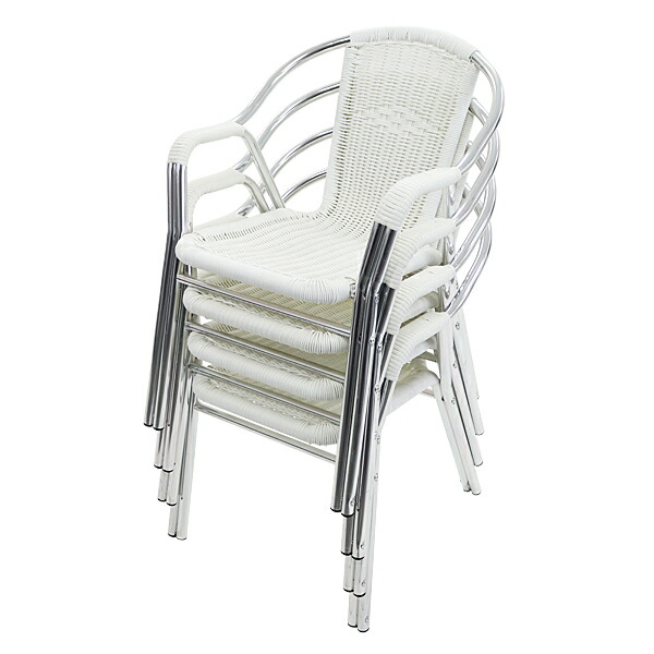 楽天市場】送料無料 ガーデンチェア ガーデン チェア ラタンチェア 4脚