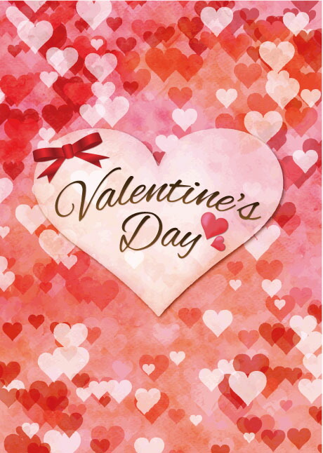 楽天市場】バレンタイン ディスプレイ ポスター A1ポスターハート