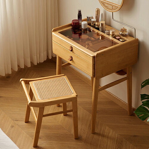 楽天市場】メイク台 メーク台 デスク ドレッサー 化粧台 コンパクト