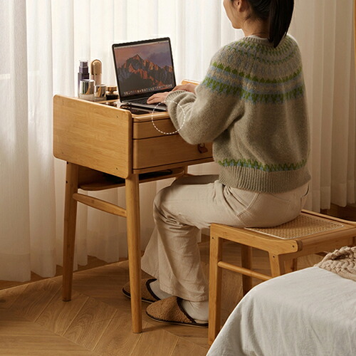 楽天市場】メイク台 メーク台 デスク ドレッサー 化粧台 コンパクト