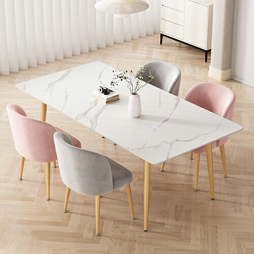 楽天市場】【楽天1位・3年保証】ダイニングテーブル 大理石柄 120cm