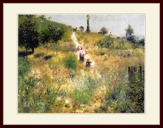 楽天市場】ルノワール・[草原の坂道] : グーピルギャラリー