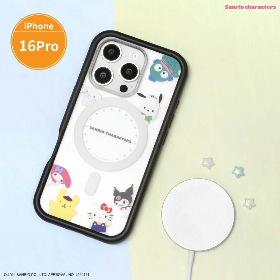 楽天市場】【公式】サンリオキャラクターズ iPhone16 Pro MagSafe 対応