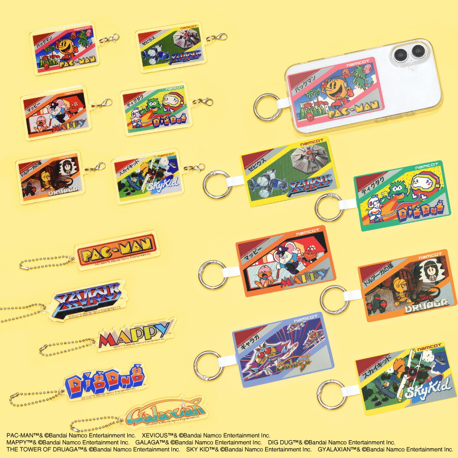 楽天市場】【公式】ナムコレジェンダリー モバイルアクリルストラップ
