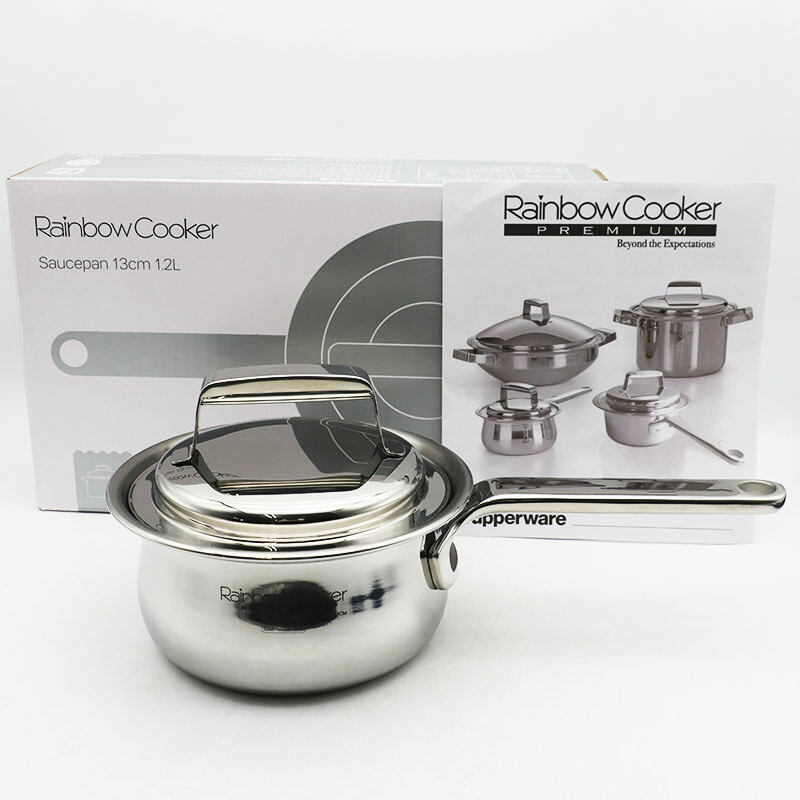 楽天市場】◇新品未使用 タッパーウェア レインボークッカー 13cm 片手