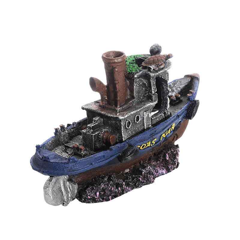 楽天市場】アクアリウム オブジェ 船の通販