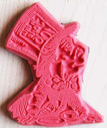 楽天市場】不思議の国のアリス スタンプ マッドハッター テニエル画 木